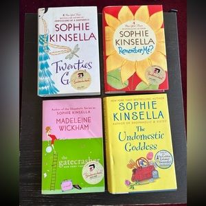 Summer Reading Books- Set of 4 Sophie Kinsella